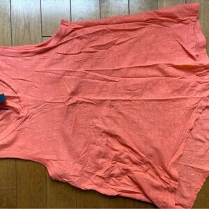 Anthropologie Coral Sleeveless Top